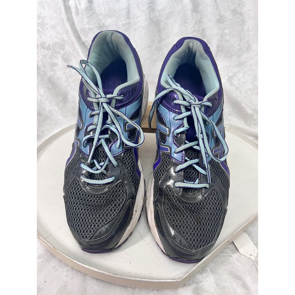 Asics Gel-Contend 2 Womens Running Shoes Purple Grey Blue T4N6N Size 12